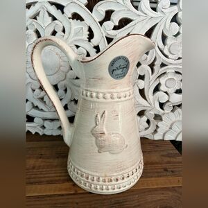 Portugal Farval Ceramics Pitcher!